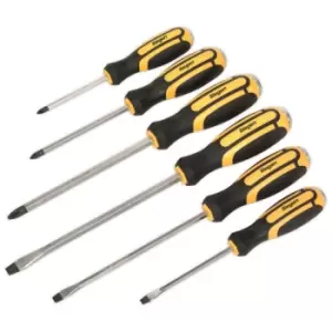 image of Siegen S0753 Screwdriver Set 6pc Hammer-Thru