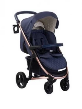 image of My Babiie Billie Faiers MB200 Rose Gold & Navy Pushchair, One Colour