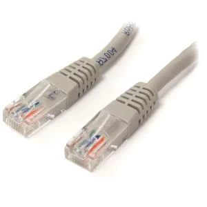 image of Startech Category 5e 350mhz Molded Utp Grey Patch Cable 15.2m