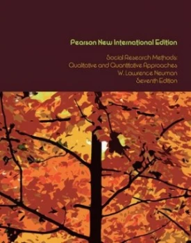 Image of Social Research Methods by W. Lawrence Neuman Book