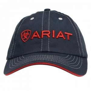 image of Ariat Team II Cap - Navy/Red