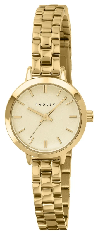 Image of Radley RY4684 Three-Hand Quartz (24mm) Champagne Dial / Gold Watch