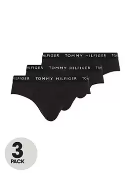 Image of Tommy Hilfiger 3 Pack Essentials Briefs - Black, Size XL, Men