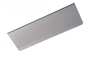 Image of Wickes Letter Plate Tidy - Chrome 300 x 98mm