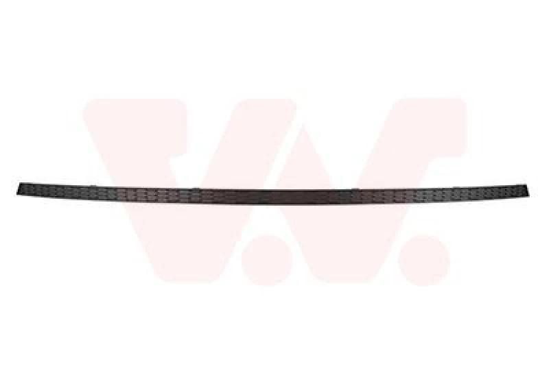 Image of VAN WEZEL Bumper moulding VAN WEZEL 0346551