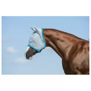 image of Amigo Fly Mask with Ears - Blue