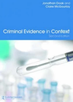 Image of Criminal Evidence in Context by Jonathan Doak Book