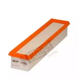 Image of Air Filter Insert E820L by Hella Hengst