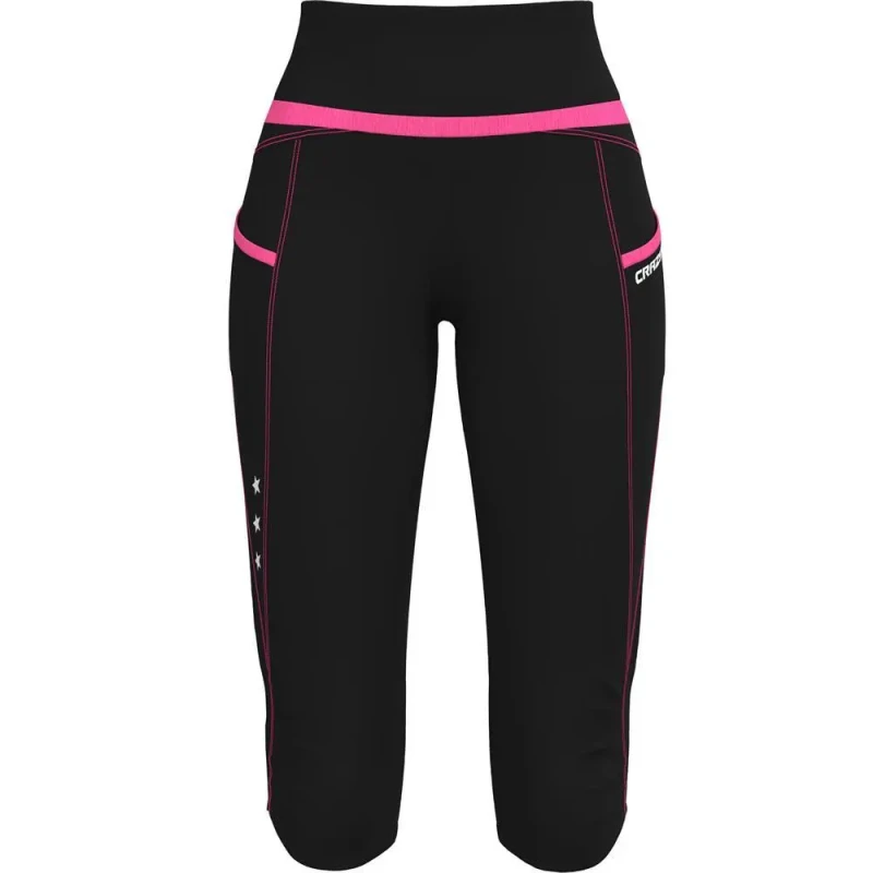 Image of Womens 3/4 leggings Crazy Exit Rose Female M