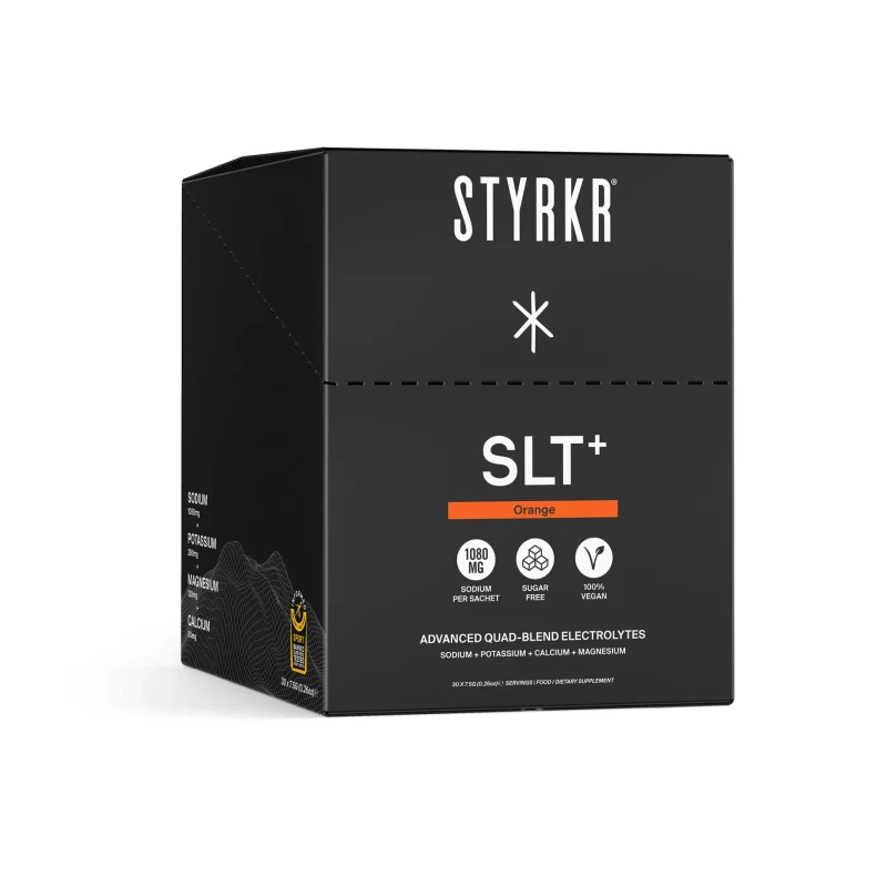 Image of Electrolytes Styrkr SLT Orange (x30) Noir Unisex TU