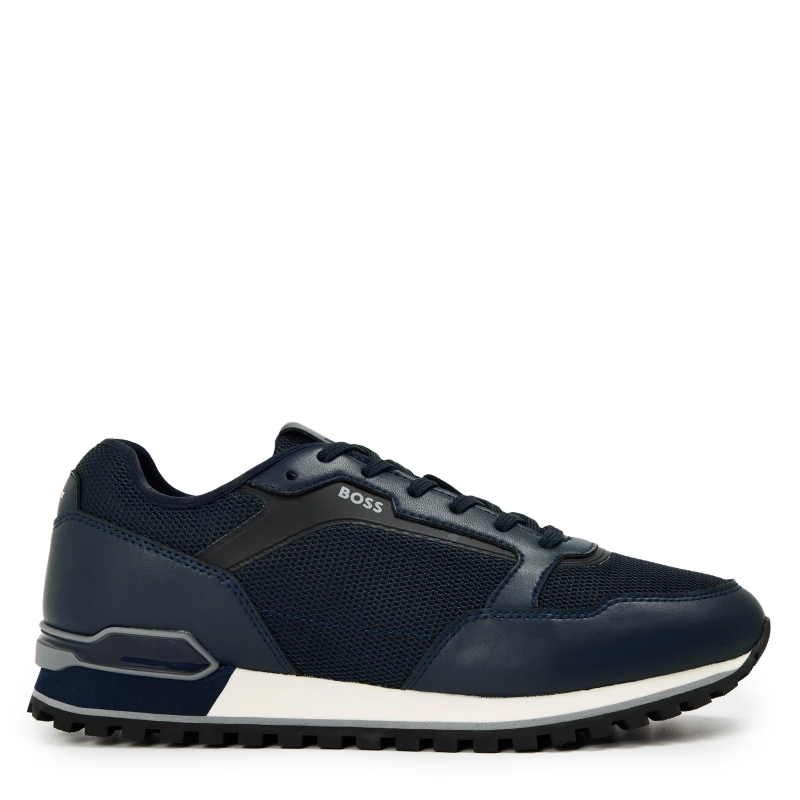 Image of Boss Boss Parkour-L Runn Methn 10277965 Low-Top Trainers Mens Dark Blue male 11 (45)
