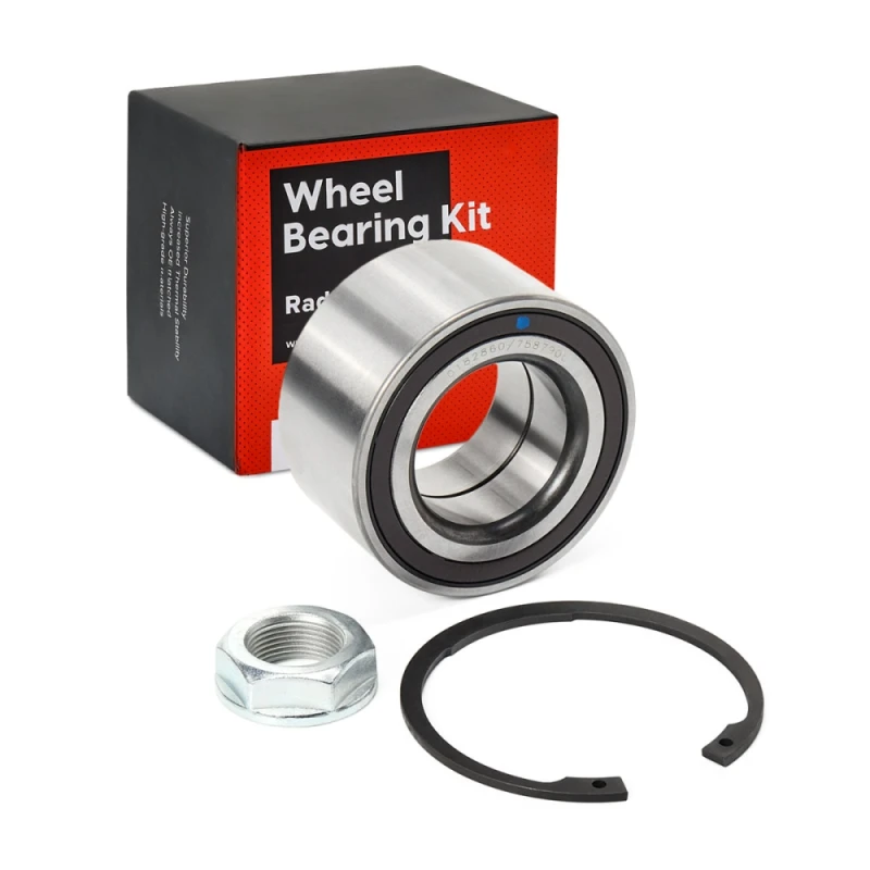 Image of STARK SKWB-0180044 Wheel bearing kit Front axle both sides, with integrated ABS sensor Wheel Bearing Kit (654)