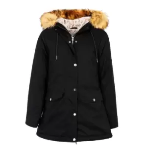 SoulCal Classic Parka Womens - Black