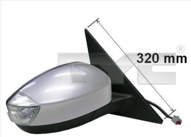Image of TYC Wing mirror TYC 310-0121