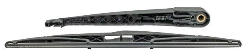 Image of METZGER 2190363 Wiper Arm with wiper blade, Rear, with cap Wiper Arm,windscreen washer (301)