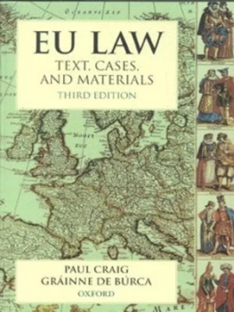 Image of Eu Law by Paul Craig Qc Paperback