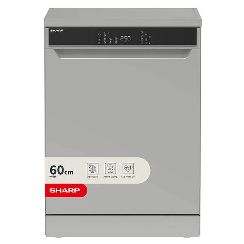 Image of Sharp QW-NA1FF47D3S2-EN Full Size Freestanding Dishwasher