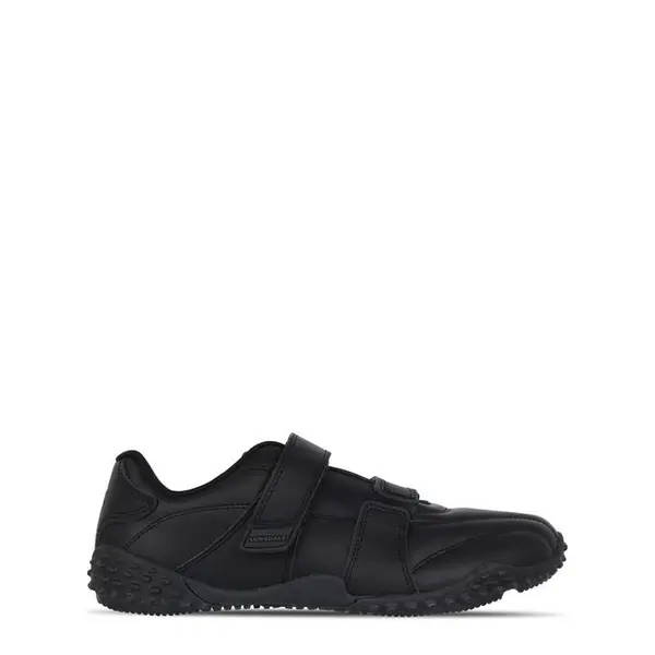 Image of Lonsdale Fulham Trainers Junior Boy - Black 6.5