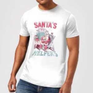 image of DC Santa's Helpers Mens Christmas T-Shirt - White