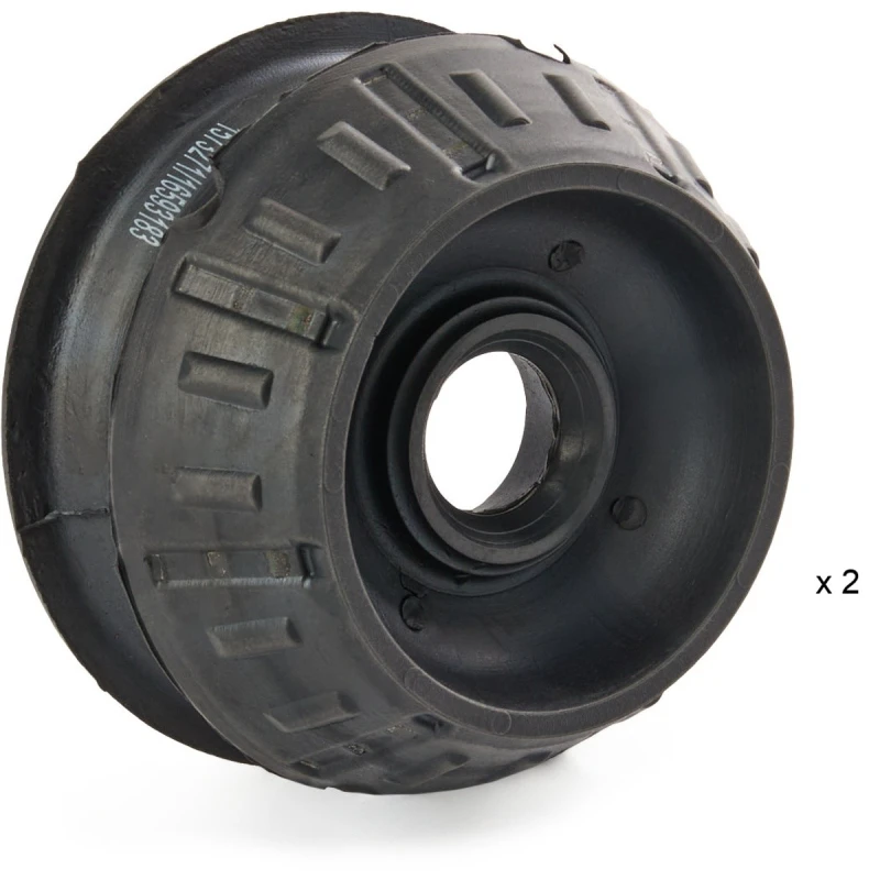 Image of RIDEX 1180S1265 Top strut mount Front Axle, with bearing(s) Suspension Strut Support Bearing (1180)