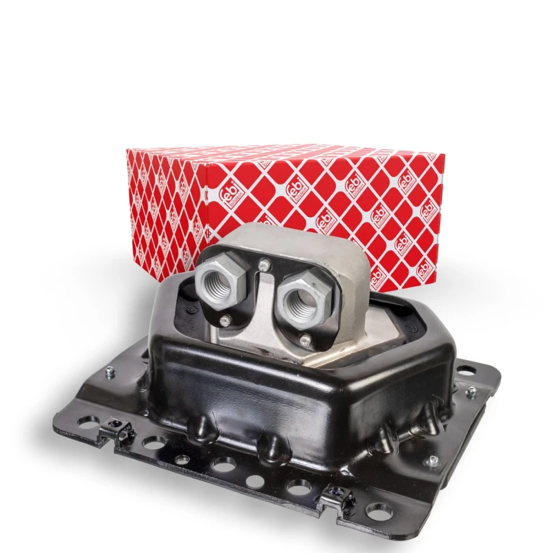 Image of FEBI BILSTEIN 172387 Engine mount both sides, Rubber-Metal Mount Engine Mounting (247)