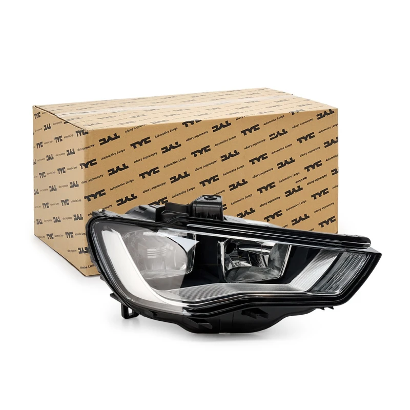 Image of TYC 20-14569-05-2 Headlights H15, with electric motor, Right Headlight (259)