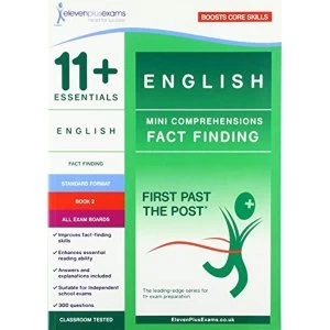 Image of 11+ Essentials English: Mini-Comprehensions Fact-Finding Book 2 Paperback / softback 2018