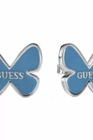 image of Guess Jewellery Butterfly Stud Earrings JEWEL UBE85052