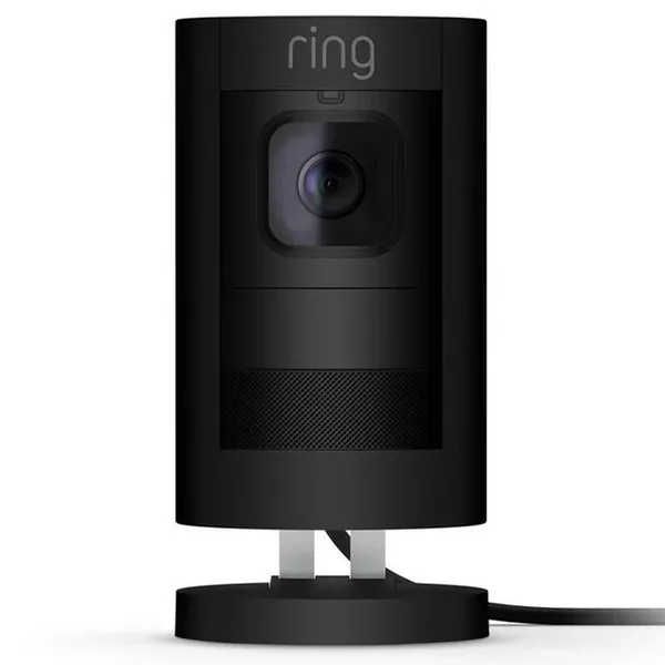 Image of Ring Wired Stick Up Cam - Black