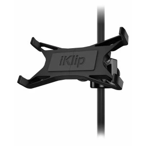 image of IK Multimedia iKlip Xpand Adjustable Tablet Holder up to 30.7cm