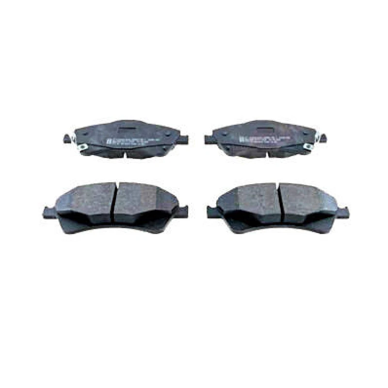 Image of ZIMMERMANN 24668.190.1 Brake pad set Front Axle, with acoustic wear warning, Photo corresponds to scope of supply Brake Pad Set,disc brake (402)