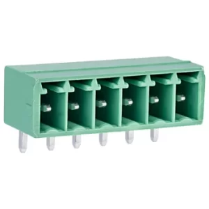 Image of Phoenix Contact 1844252 MC 1,5/ 6-G-3,5 6 Way PCB Header 8A 3.5mm