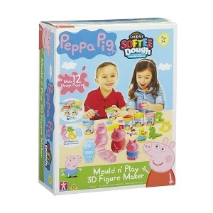Image of Peppa Pig Dough Mould and Play 3D Figure Maker
