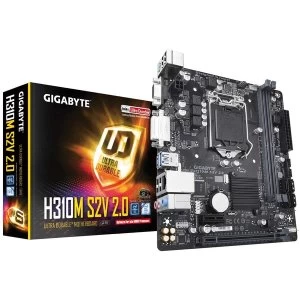 Image of Gigabyte H310M S2V 2.0 (Socket 1151/H310 Express/DDR4/S-ATA 600/Micro ATX)