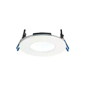 image of Netlighting Orbitalplus Fire Rated Integrated LED 1 Light Bathroom Recessed Ligh