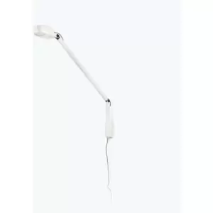 Image of Faro Inviting White Wall Lamp Arm