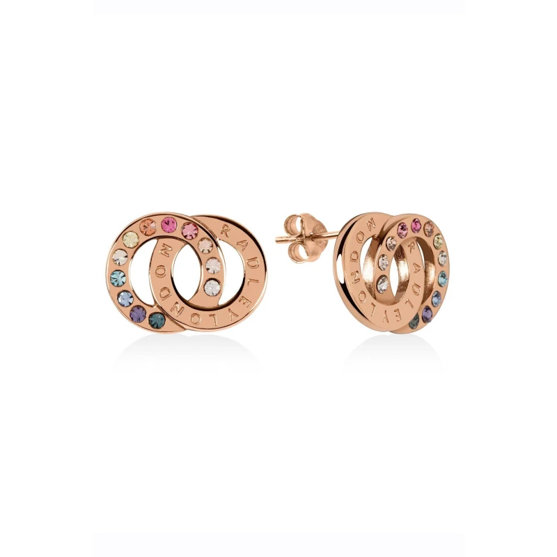 Image of Radley Gold Hoop Earrings Gold unisex One Size