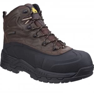 image of Amblers Safety FS430 Orca Safety Boot Brown Size 10