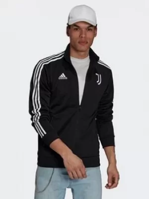 Image of adidas Juventus 3-stripes Track Top, Black/White, Size XS, Men