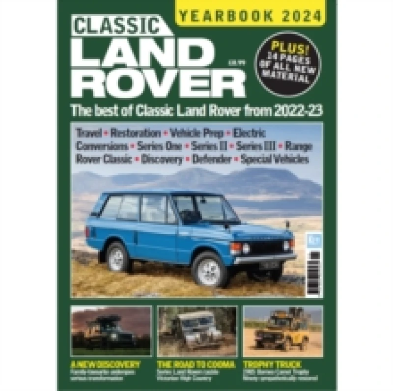Image of Classic Land Rover Yearbook 2024 Paperback / softback