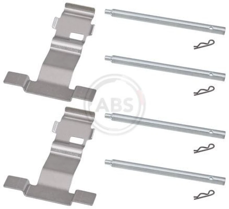 Image of A.B.S. Brake pad fitting kit A.B.S. 1943Q