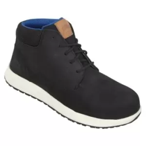 Image of Himalayan 4413 Black Non Metallic Toe Capped Unisex Safety Boots, UK 10, EU 44