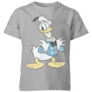 image of Disney Donald Duck Posing Kids T-Shirt - Grey - 11-12 Years