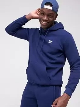 Image of adidas Originals Essential Hoodie - Indigo, Size XS, Men