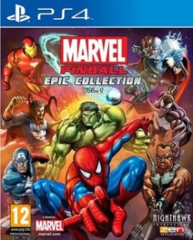 Image of Marvel Pinball Epic Collection Vol. 1 PS4 Game