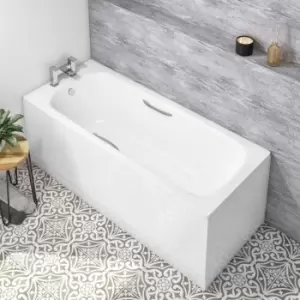 Image of Grey Patterned Floor Tile 33 x 33cm - Mayfair
