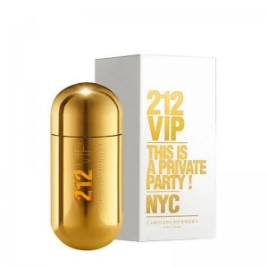 Image of Carolina Herrera 212 VIP Eau de Parfum For Her 80ml