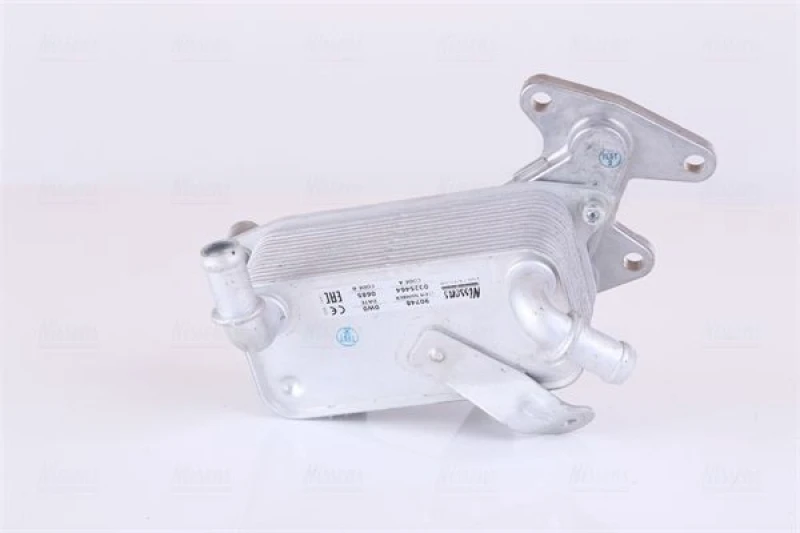 Image of NISSENS 90748 Oil Cooler, automatic transmission ** FIRST FIT ** with gaskets/seals Aluminium Oil Cooler,automatic transmission (1047)