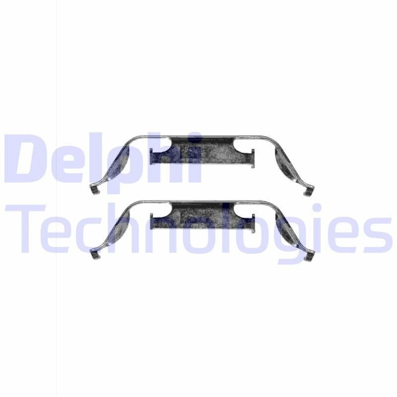 Image of DELPHI Brake pad fitting kit DELPHI LX0331