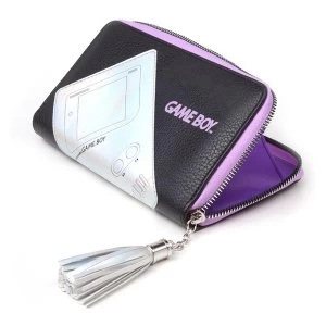 Image of Nintendo - Gameboy Zip Around Wallet Purse (Black/Purple)